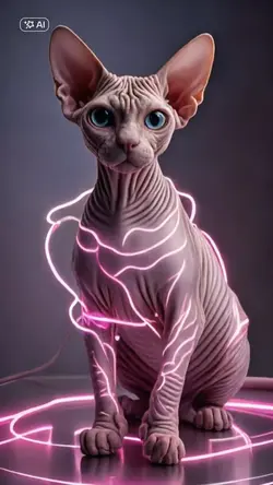 Futuristic Sphynx