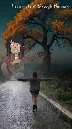 Through the rain