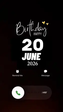 Hbd 20 July 2026 