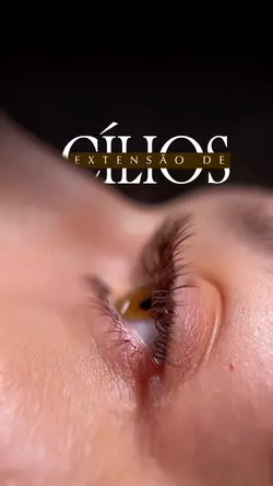 Extensão de cílios 