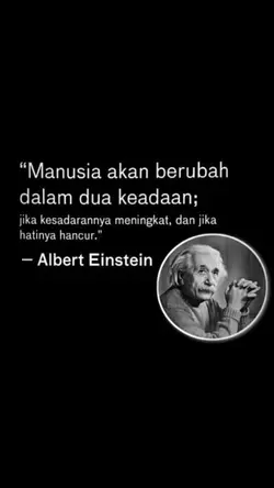 manusia akan berubah