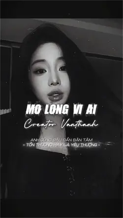 MỞ LÒNG VÌ AI