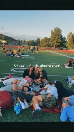 School is over...