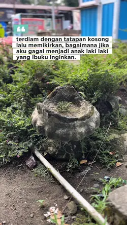 terdiam dengan tatap