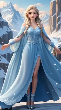 Elsa frozen Ai