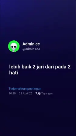 lebih baik 2 jari