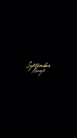 September Recap 2026