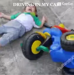 Driving in my car