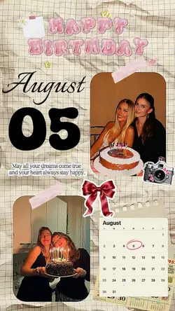 birthday 5 august