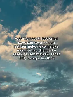 wes memasuki umur