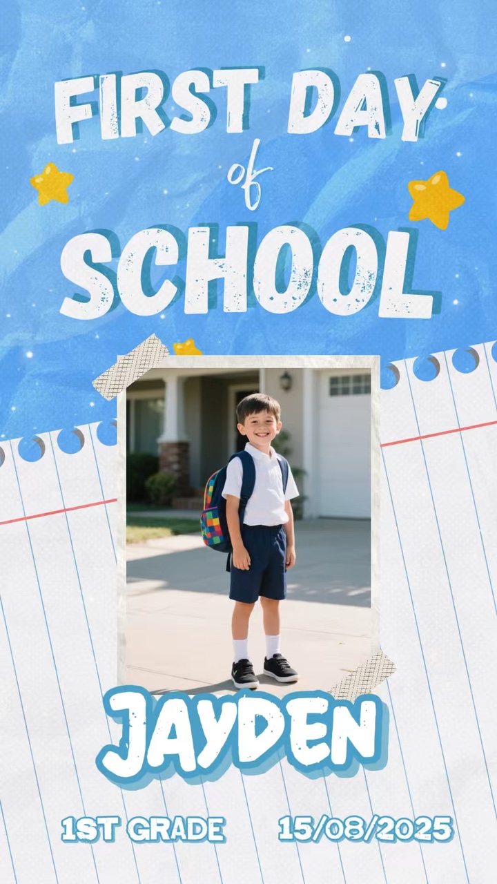 capcut template cover