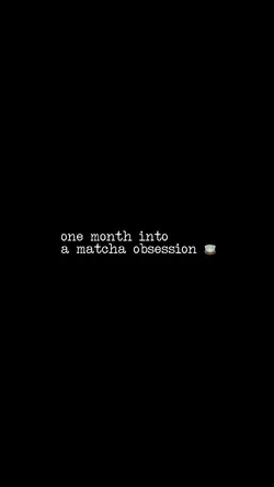 1 month in 🍵