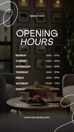 opening hours
