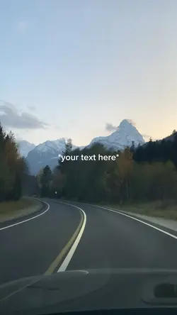 Road trip mountains 