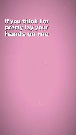 Lay your hands on me