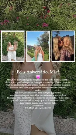Parabéns Mãe