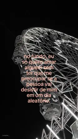 só isso.