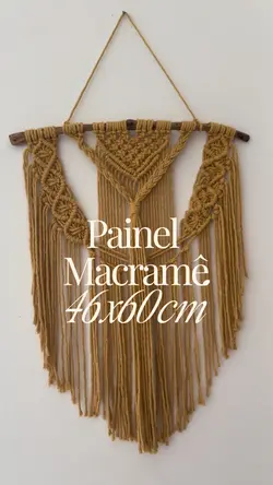 PEÇAS MACRAMÊ