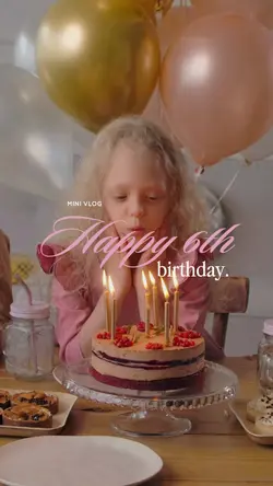 happy 6th birthday