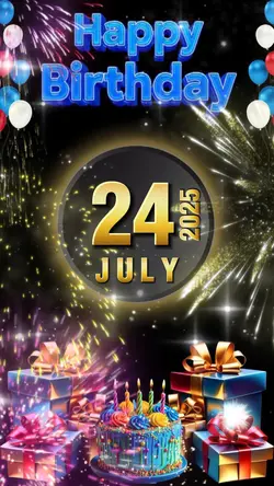 Birthday 24 July