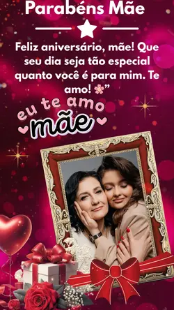 Aniversário mãe 