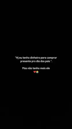 Saudades pai