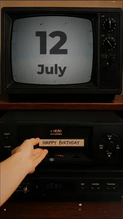 BIRTHDAY 12 JULY