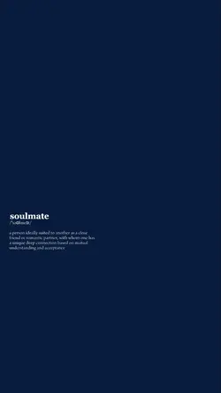 soulmate..