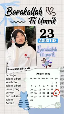 MILAD 23 AGUSTUS