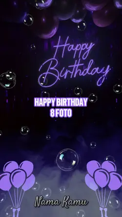 HBD 8 FOTO