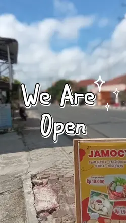 We are open to day