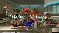 Happy  birthday‪.ᐟ‪.