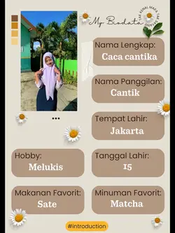 Biodata cantik