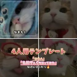 4人用テンプレート