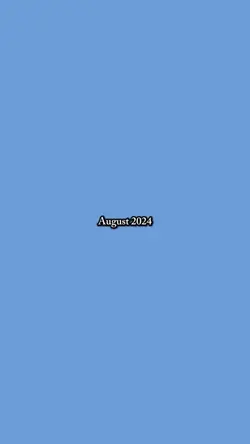 August 2025 glow up🔥