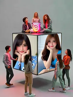 trend photo effect3D
