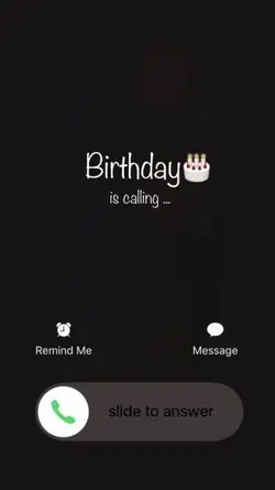 Birthday Is Calling