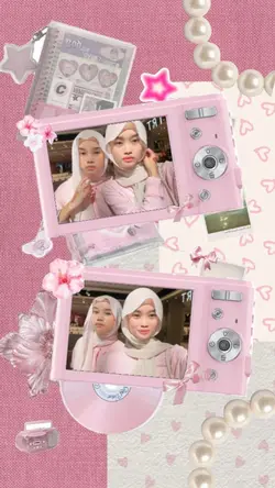 frame aesthetic pink