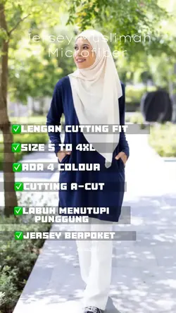 Jersey muslimah 