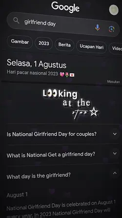 My Girl || 1 Agustus
