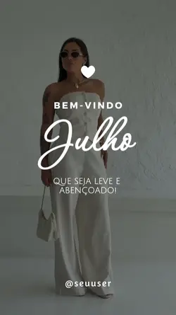 Bem-vindo Julho