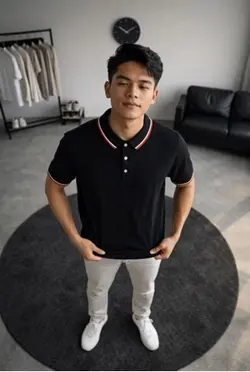 Mens polo shirt