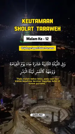 Keutamaan Taraweh