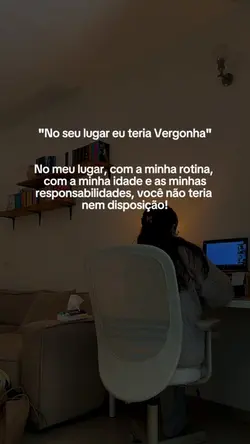 NO SEU LUGAR…💭
