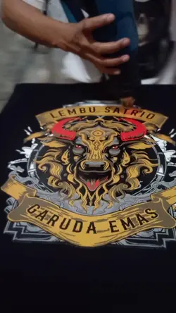 sablon kaos