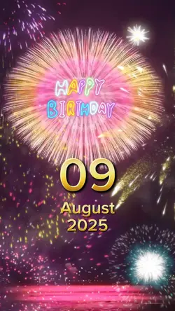 hbd 09 August 2025