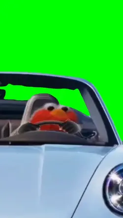 Elmo Driving