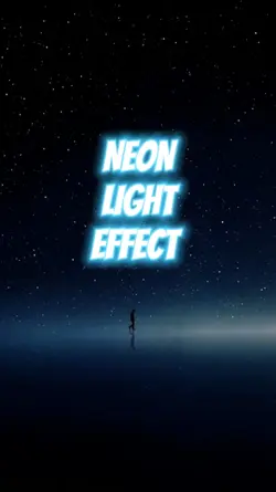 NEON LIGHT EFFECT