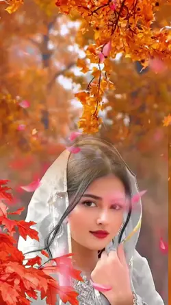 Flower falling 