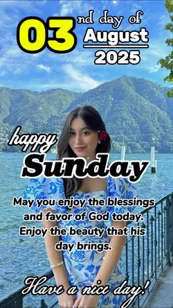 Happy Sunday 